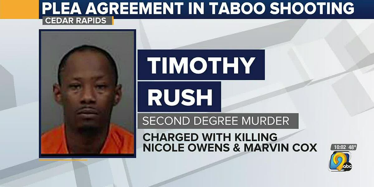 Timothy Rushing Timothy Rush accepts plea agreement in Taboo Nightclub shooting