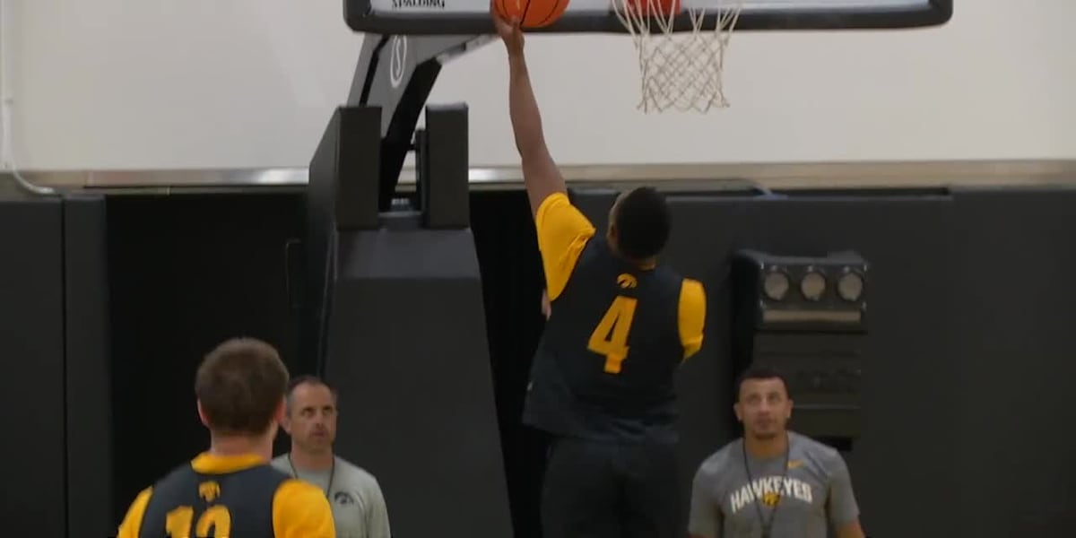 After three schools in three years, Cam Manyawu is working towards the next level at Iowa