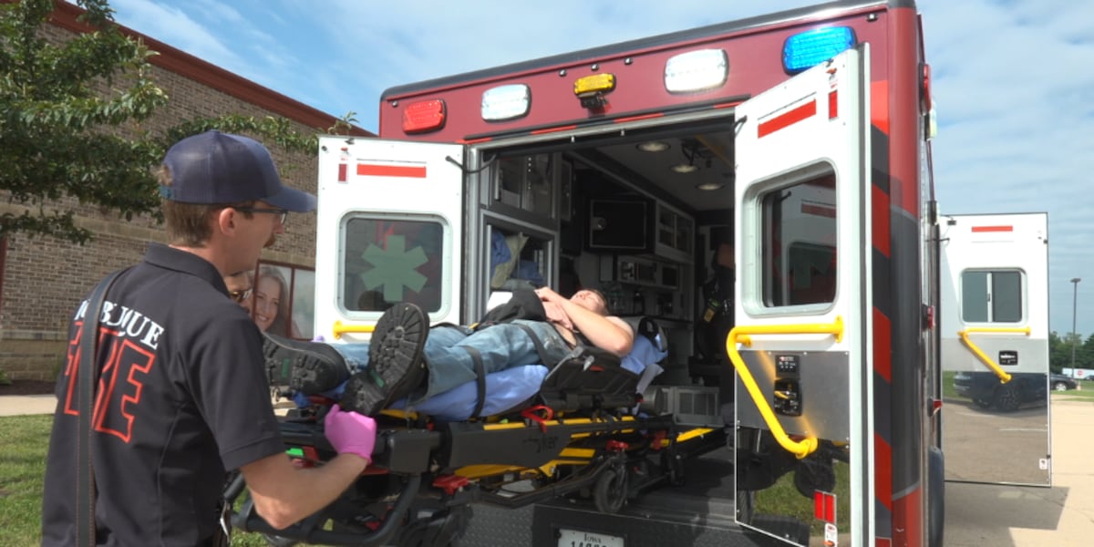 Mass casualty drill trains Dubuque first responders for mass shootings, major crashes