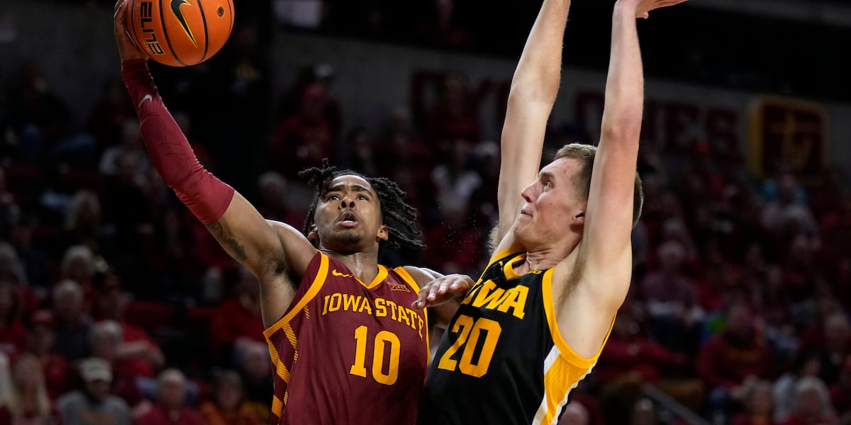Gilbert leads the way for Iowa St. beating in-state rival Iowa 90-65 ...