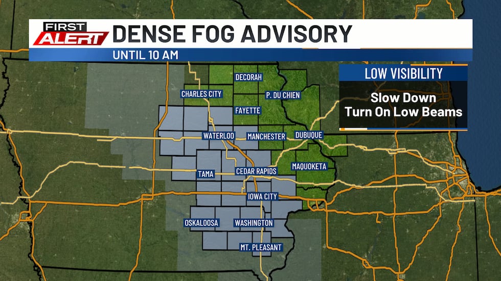 Dense Fog Advisory