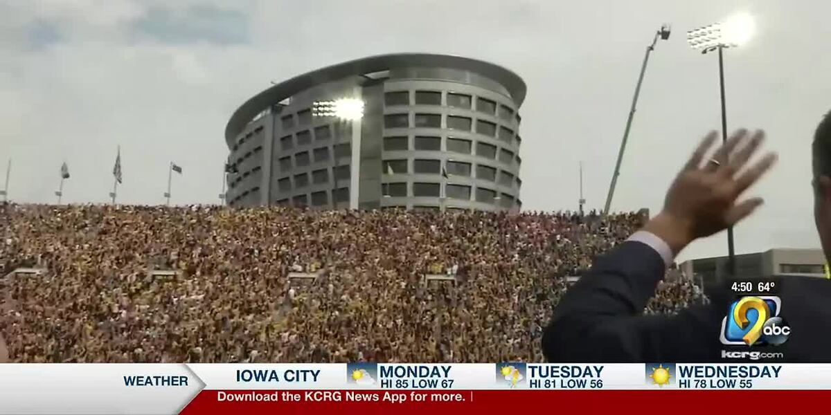 Iowa Hawkeye fans can nominate a new song for Hawkeye wave