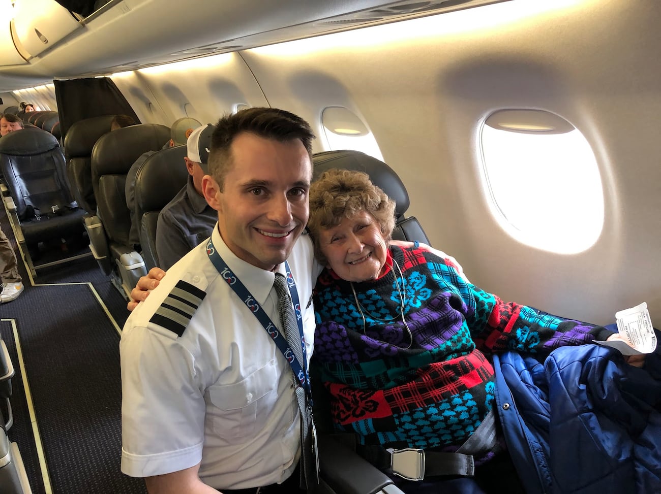 Dubuque pilot flies his grandmother’s first-ever flight