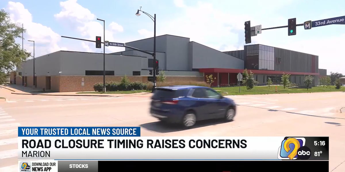 First-day-of-school road closure near Linn-Mar raises concerns
