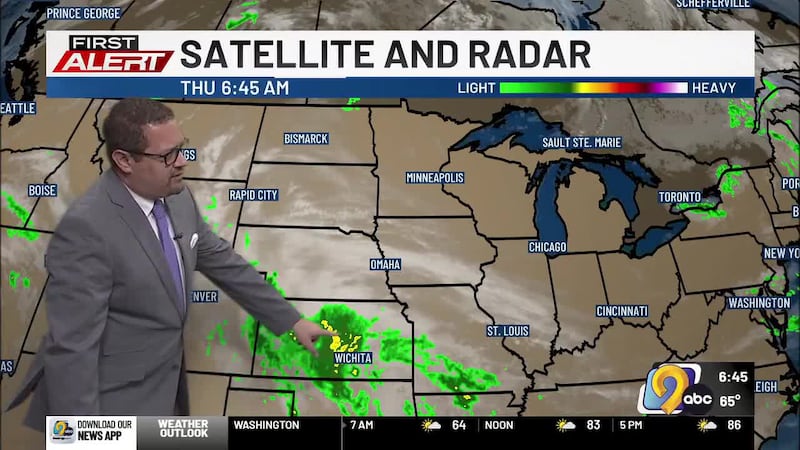 KCRG TV9 First Alert Storm Team's Justin Roberts has your latest forecast including sunshine,...
