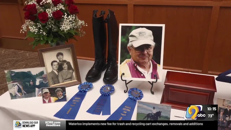 A Cedar Rapids man who loved horses and spent years competing got his final wish Saturday as...