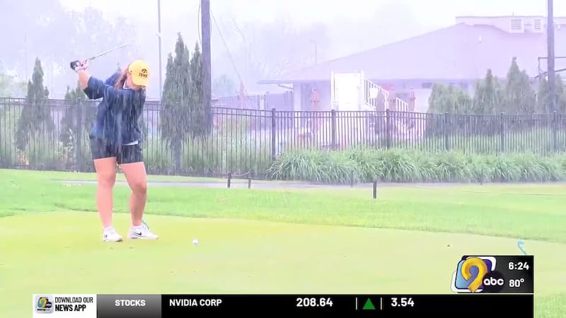 The Zach Johnson Foundation Classic was delayed Monday morning due to weather.