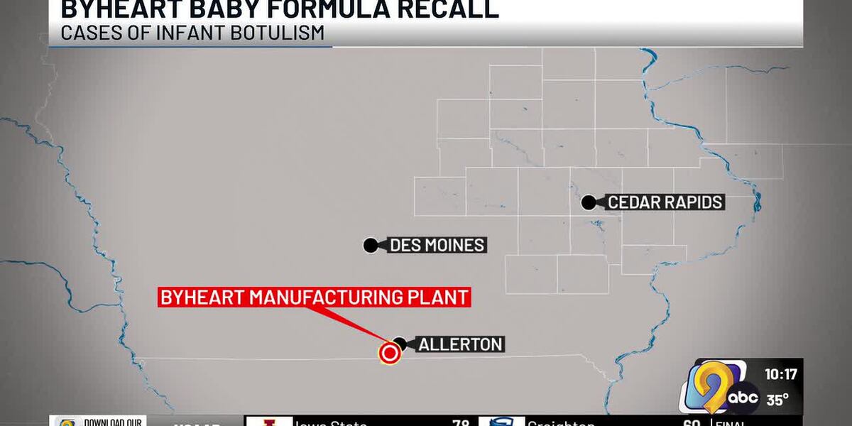 Botulism Formula ByHeart baby formula from all lots may be contaminated with botulism ...