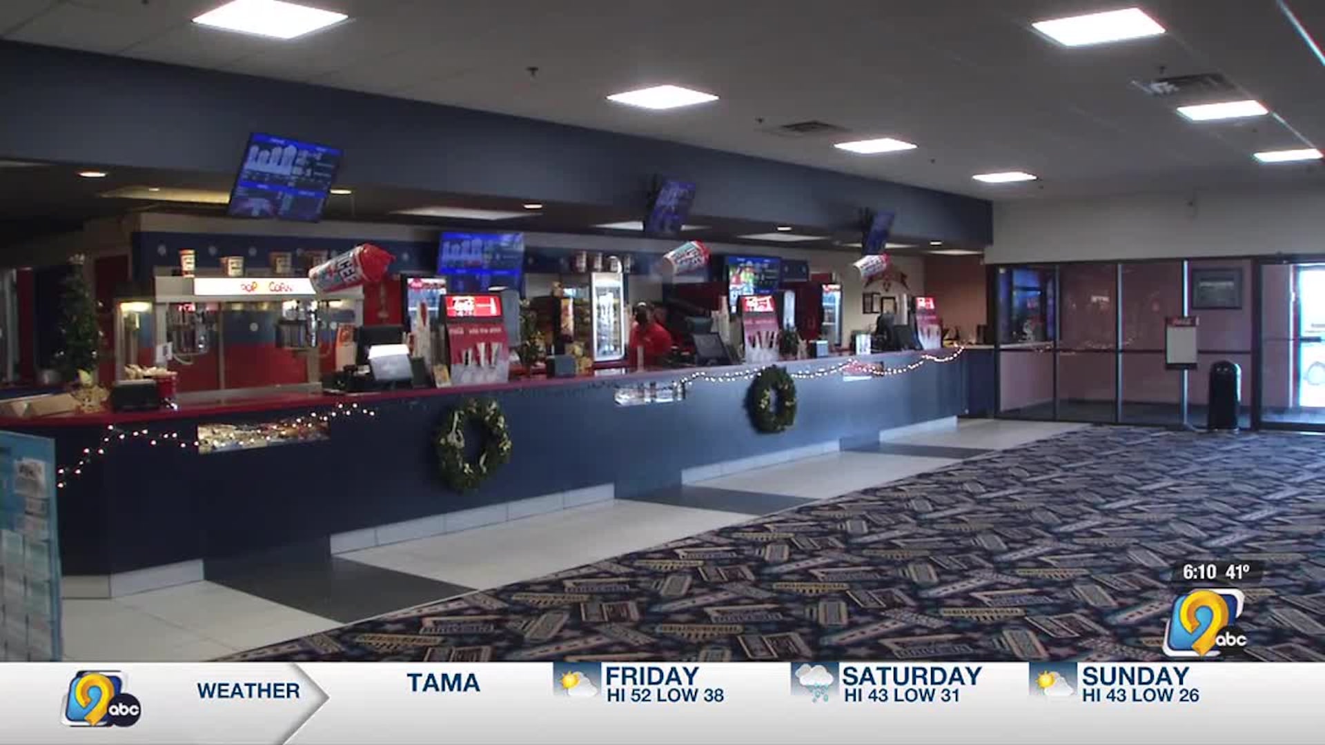 Collins Road Theatres reopens after temporarily closing when staff